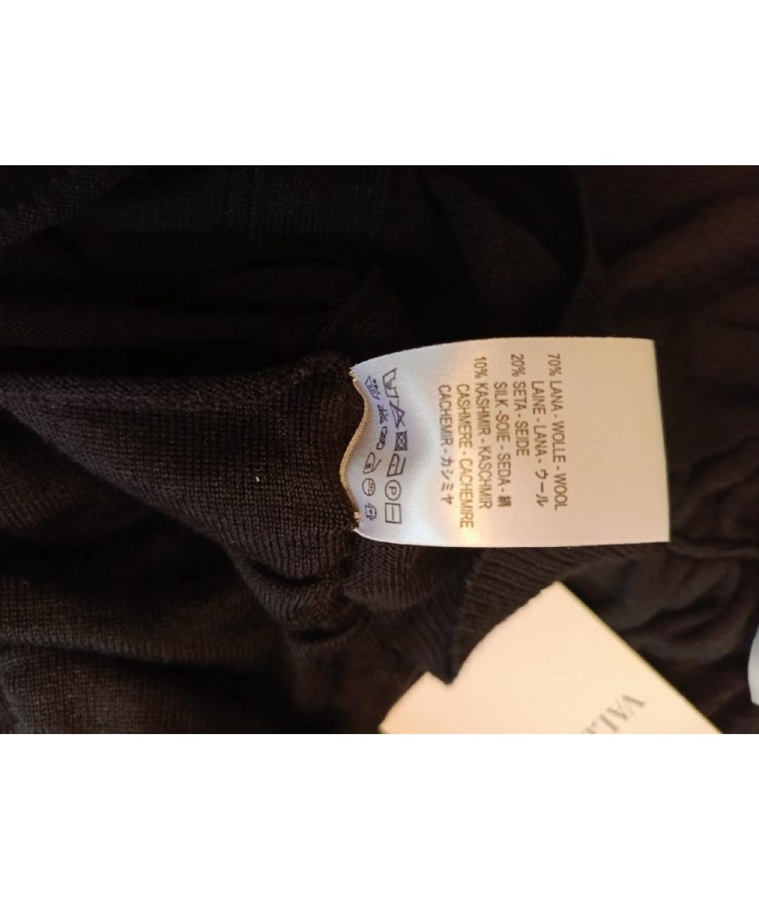 VALENTINO Черный кашемировый джемпер / свитер, фото 6