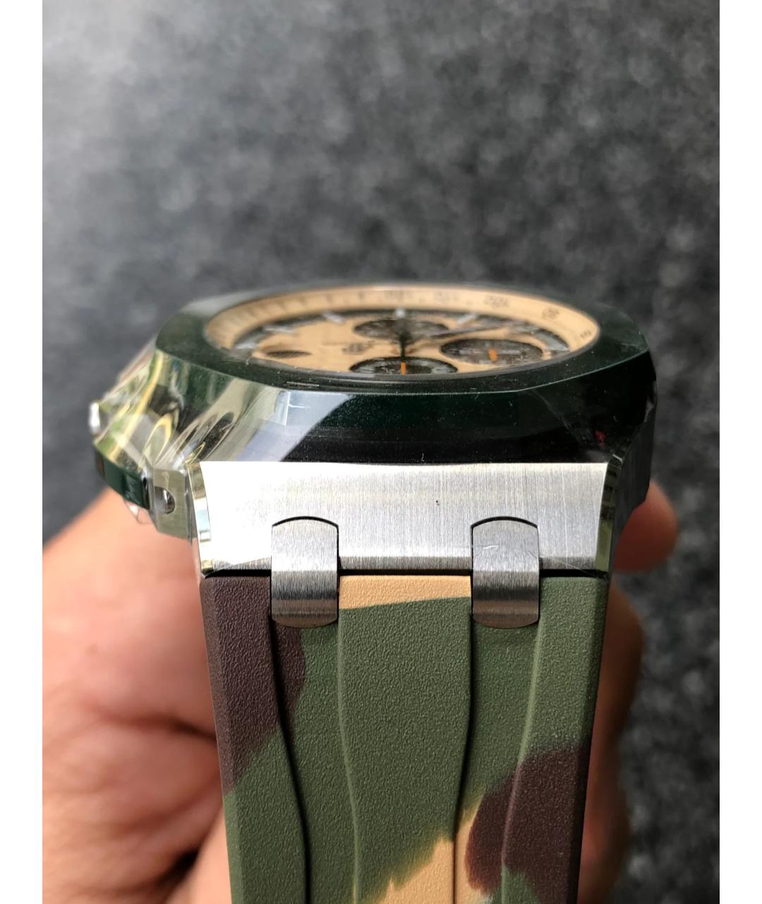 Audemars Piguet Хаки металлические часы, фото 4