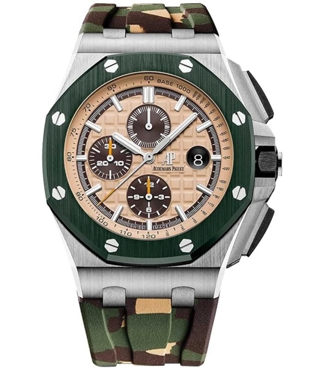 Audemars Piguet Хаки металлические часы, фото 1