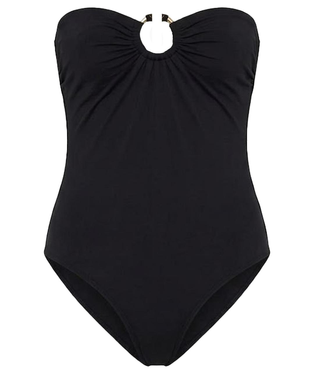 HERMES Черный полиамидовый купальник, фото 1