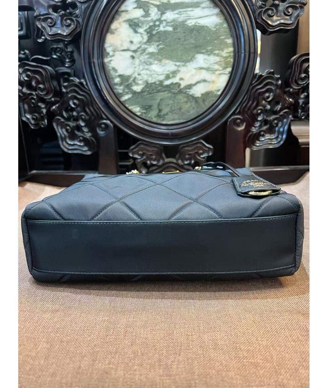 PRADA Темно-синяя сумка через плечо, фото 4