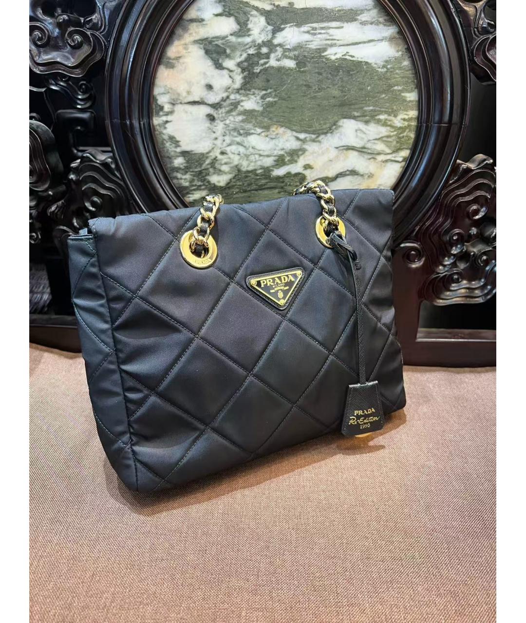 PRADA Темно-синяя сумка через плечо, фото 3