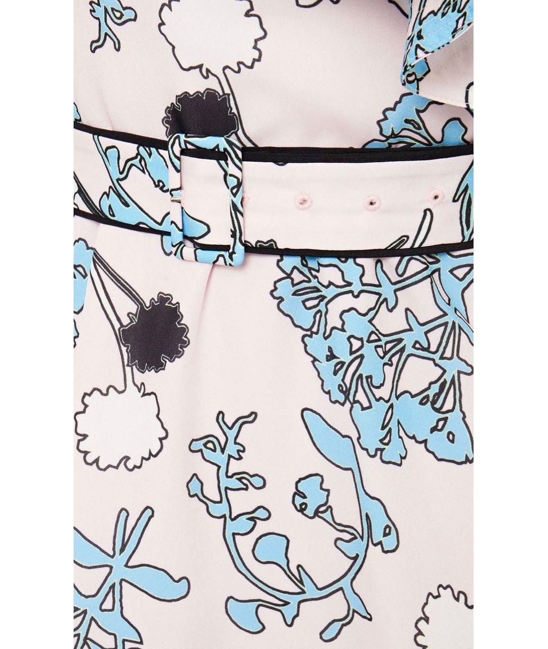 SELF-PORTRAIT Мульти полиэстеровое коктейльное платье, фото 4