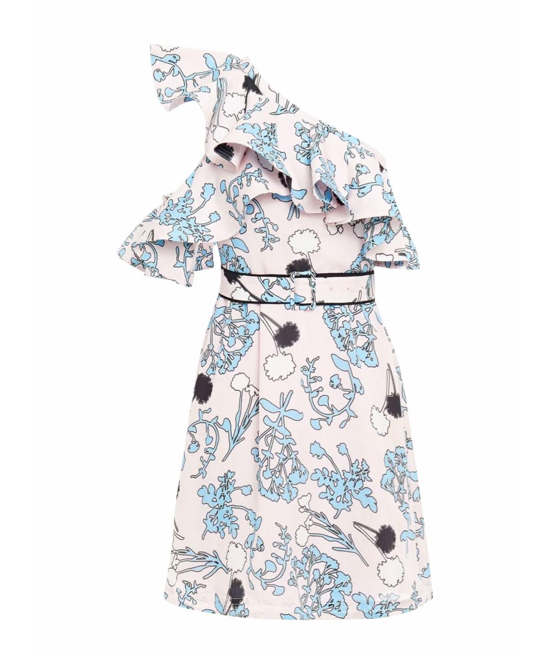 SELF-PORTRAIT Мульти полиэстеровое коктейльное платье, фото 1