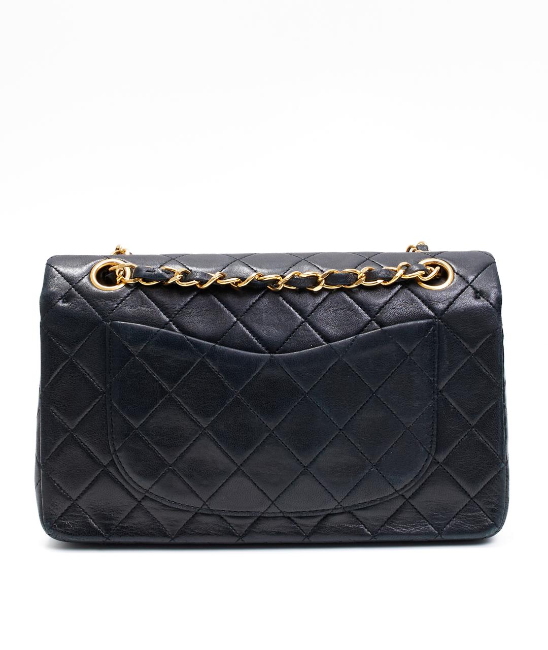 CHANEL Черная кожаная сумка через плечо, фото 3