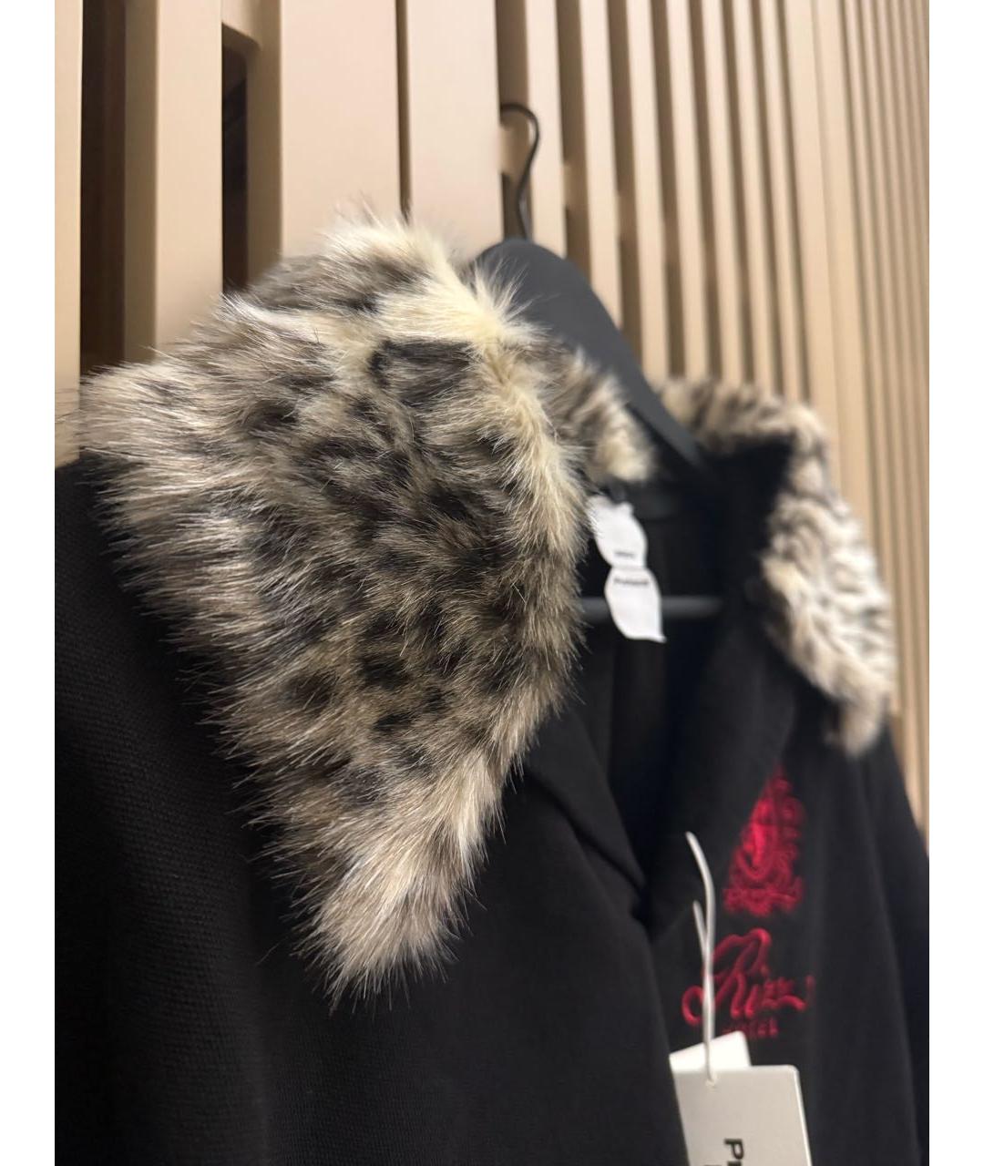 PROTOCOL INDEX Черное хлопковое поло с длинным рукавом, фото 4