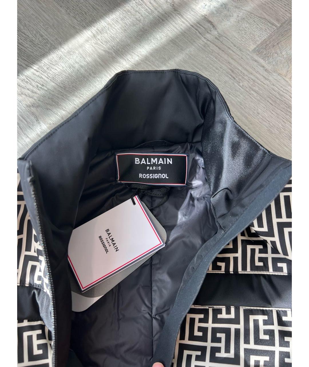 BALMAIN Черный полиамидовый комбинезон, фото 3