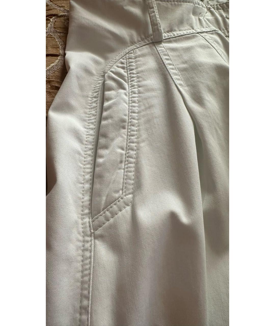 BALMAIN Голубая деним юбка макси, фото 7