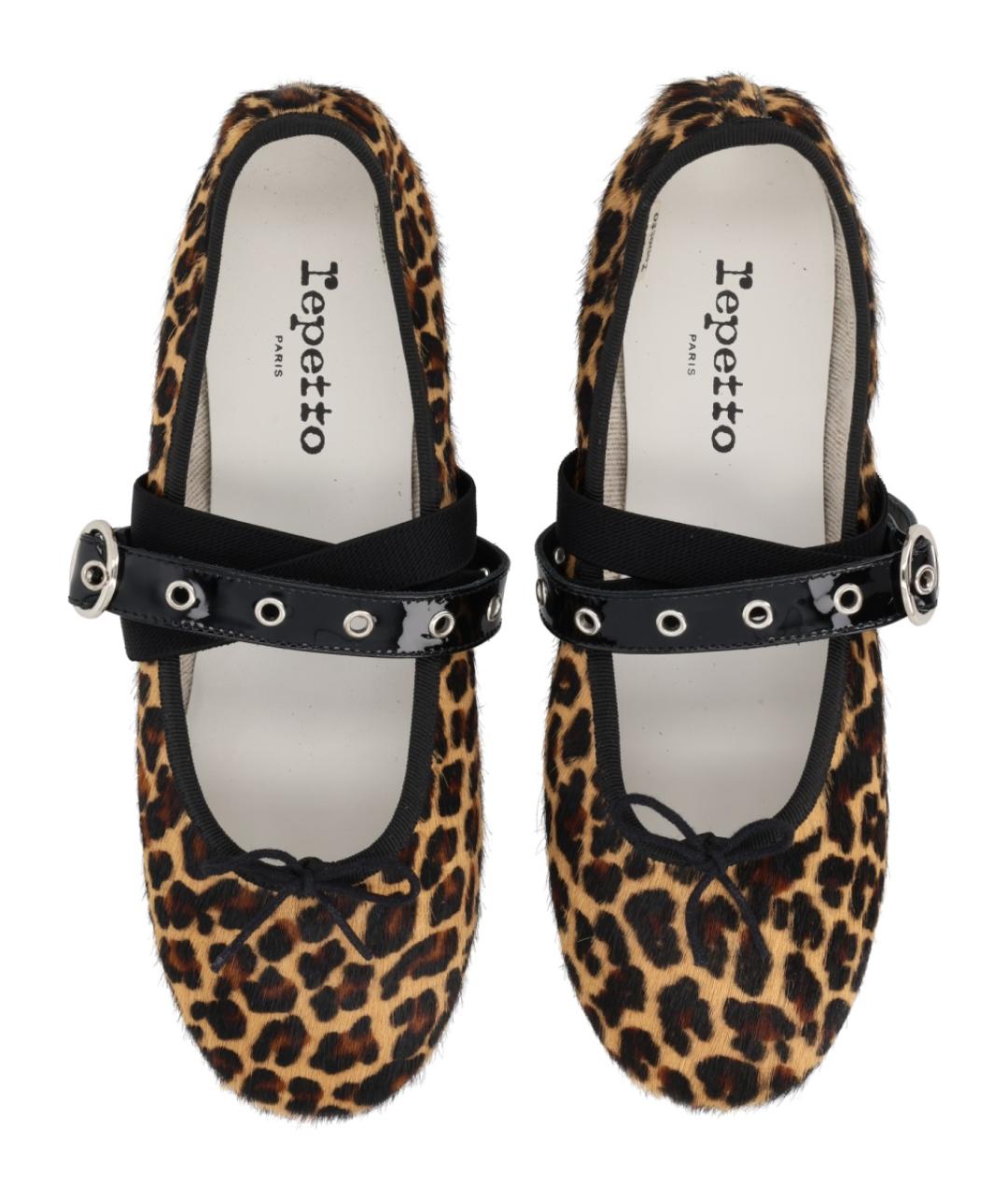 REPETTO Мульти кожаные балетки, фото 5