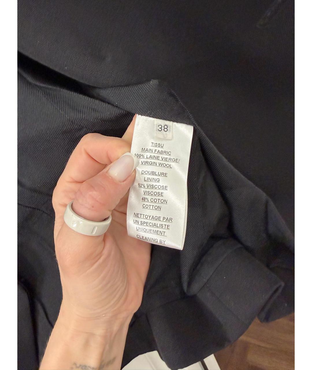 BALMAIN Черный шерстяной жакет/пиджак, фото 3