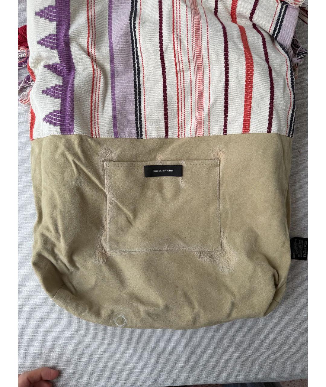 ISABEL MARANT Мульти тканевая сумка тоут, фото 7