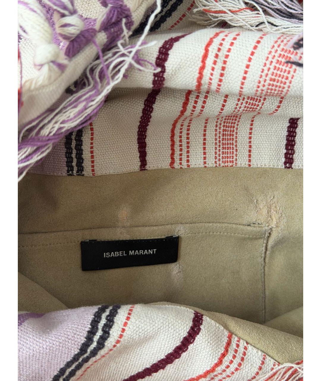 ISABEL MARANT Мульти тканевая сумка тоут, фото 4