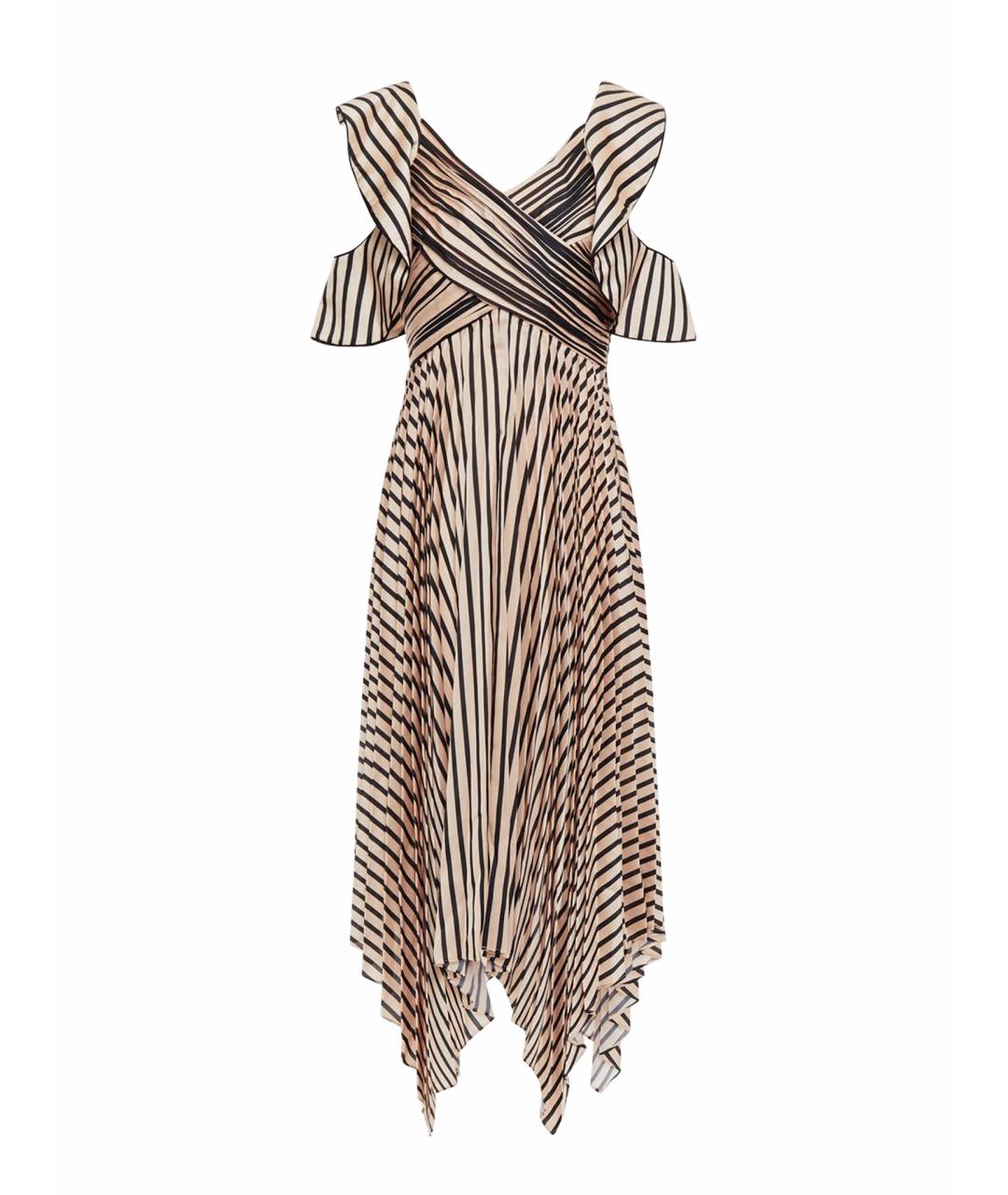 SELF-PORTRAIT Мульти полиэстеровое коктейльное платье, фото 6