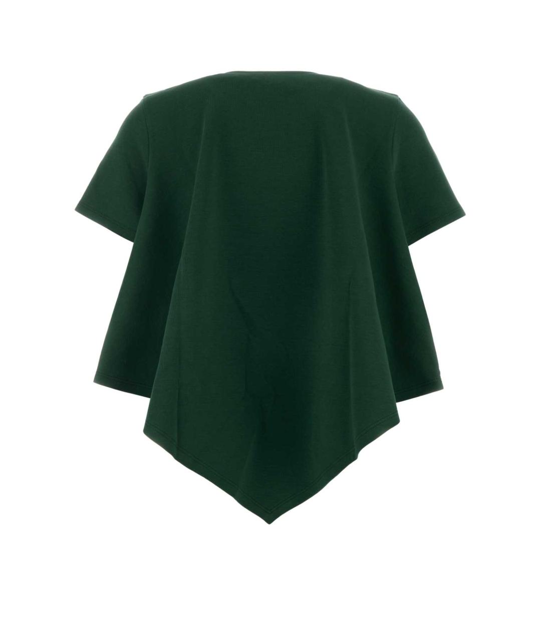 LOEWE Зеленая хлопковая футболка, фото 2