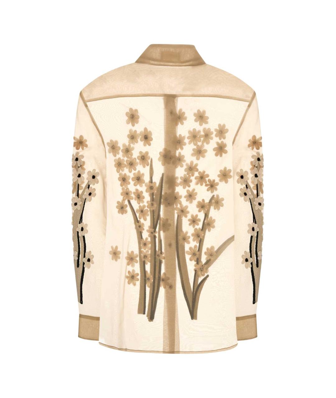 KHAITE Розовая шелковая блузы, фото 2