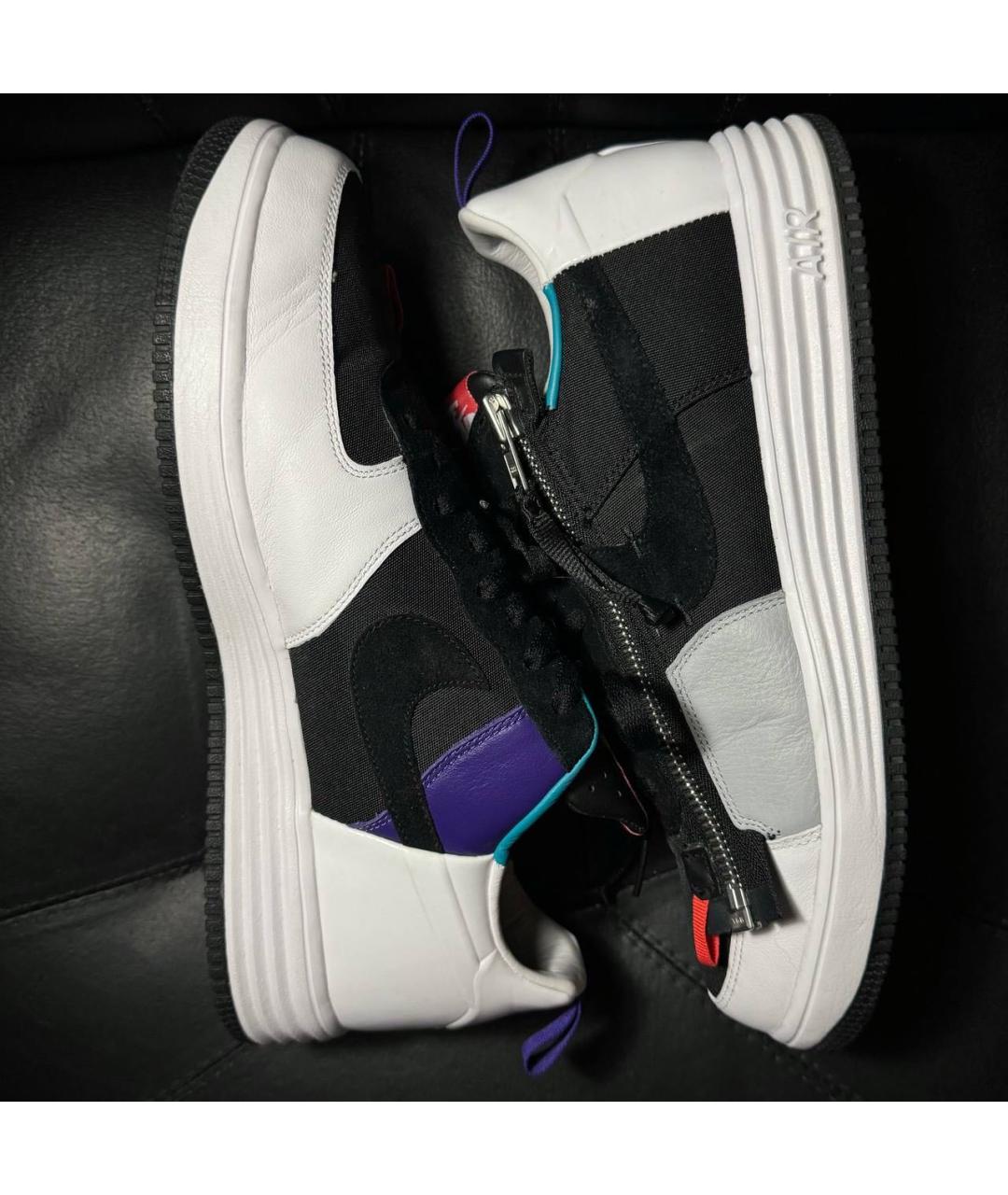 ACRONYM® Черные кожаные низкие кроссовки / кеды, фото 5