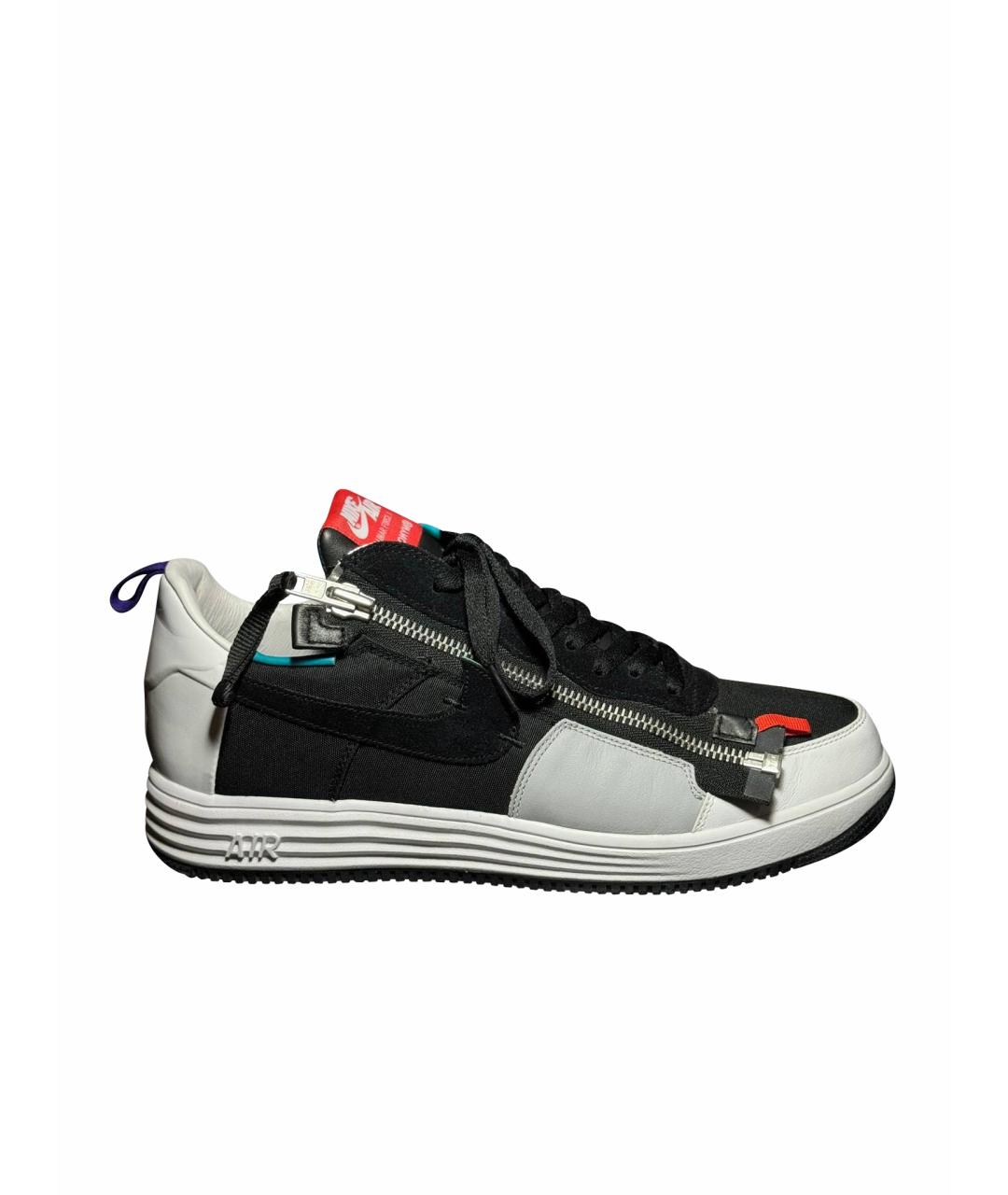 ACRONYM® Черные кожаные низкие кроссовки / кеды, фото 1