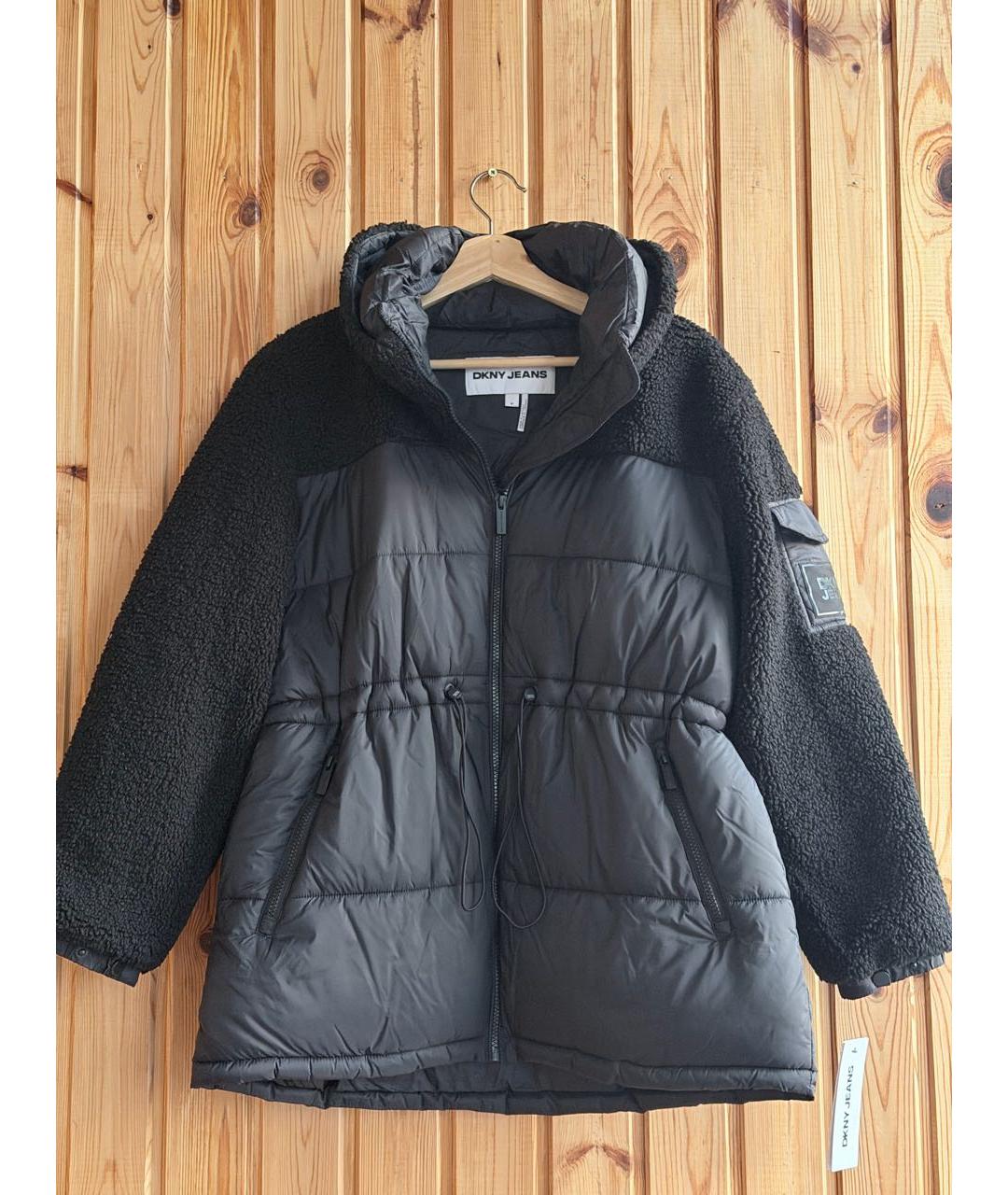DKNY Черная куртка, фото 6