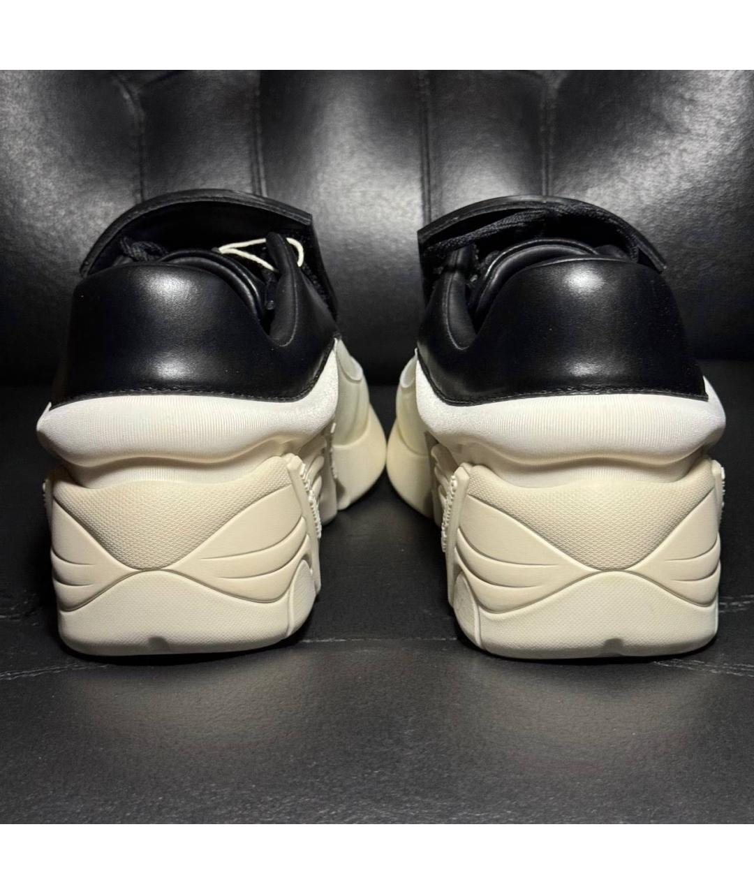 RAF SIMONS Белые текстильные кроссовки, фото 2