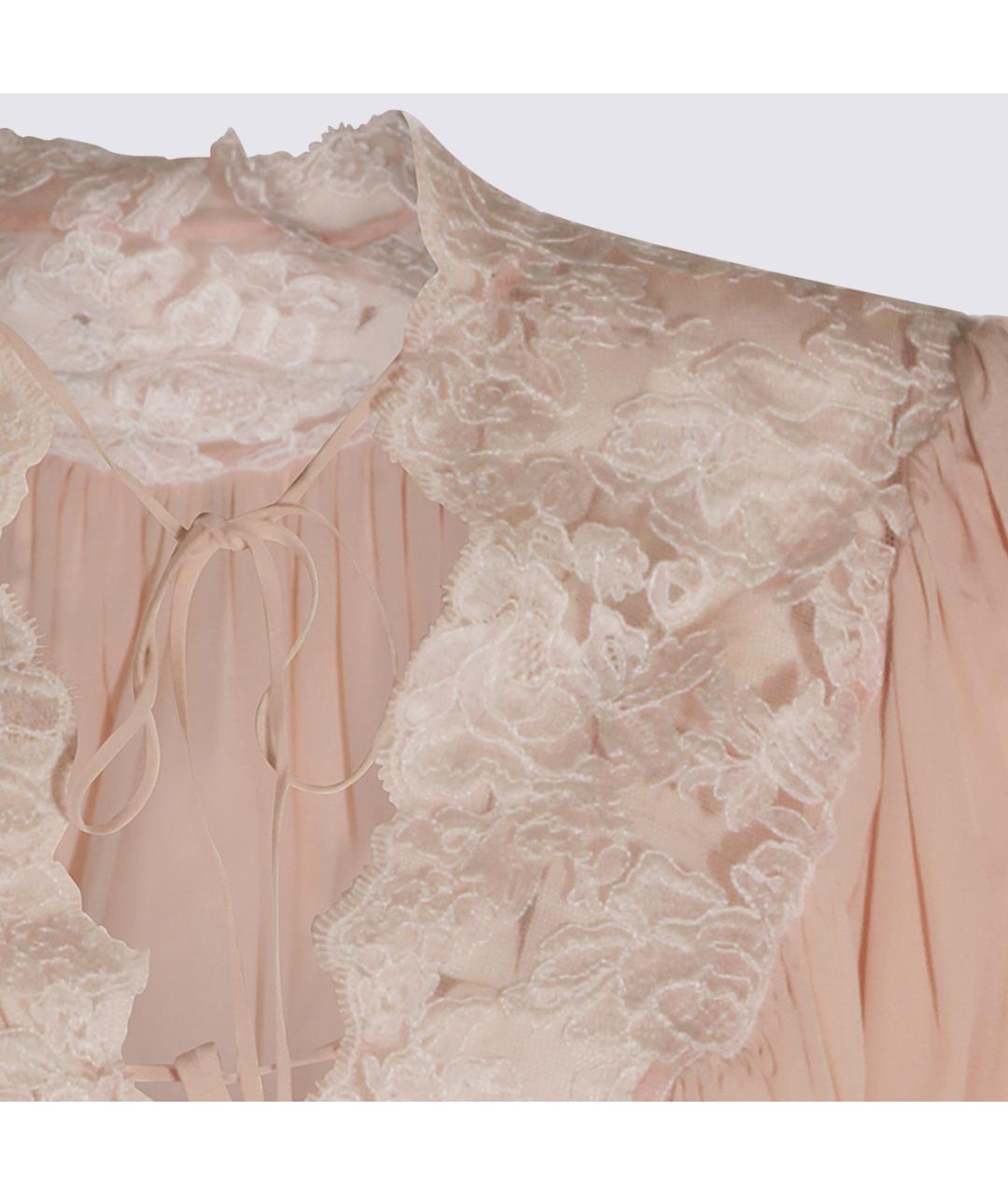 CHLOE Розовая хлопковая блузы, фото 3