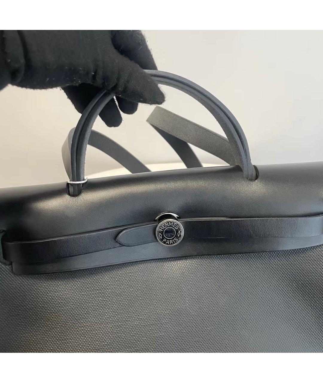 HERMES Черная сумка через плечо, фото 7