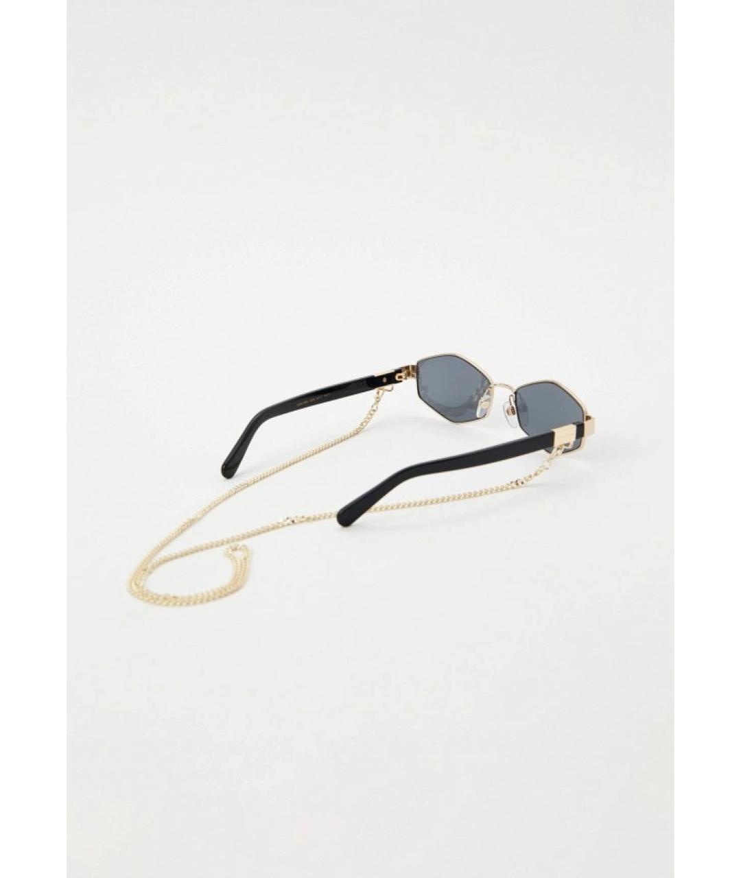 MARC JACOBS Черные пластиковые солнцезащитные очки, фото 3