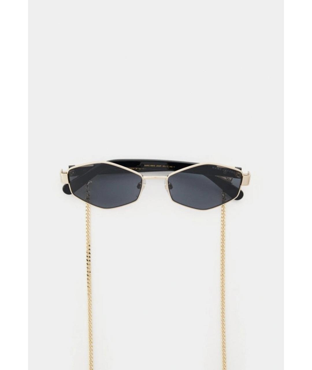 MARC JACOBS Черные пластиковые солнцезащитные очки, фото 8