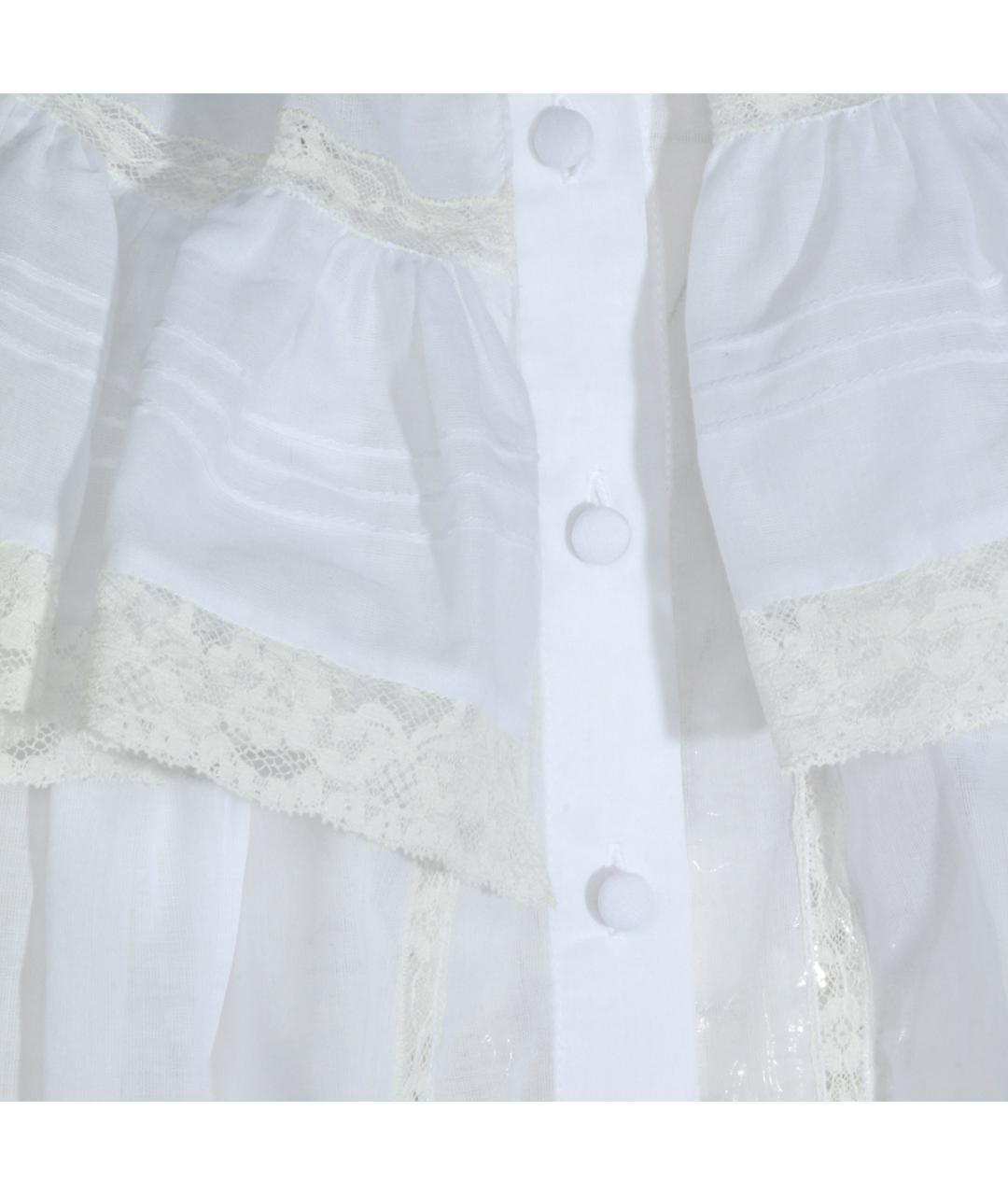 CHLOE Белая хлопковая блузы, фото 3