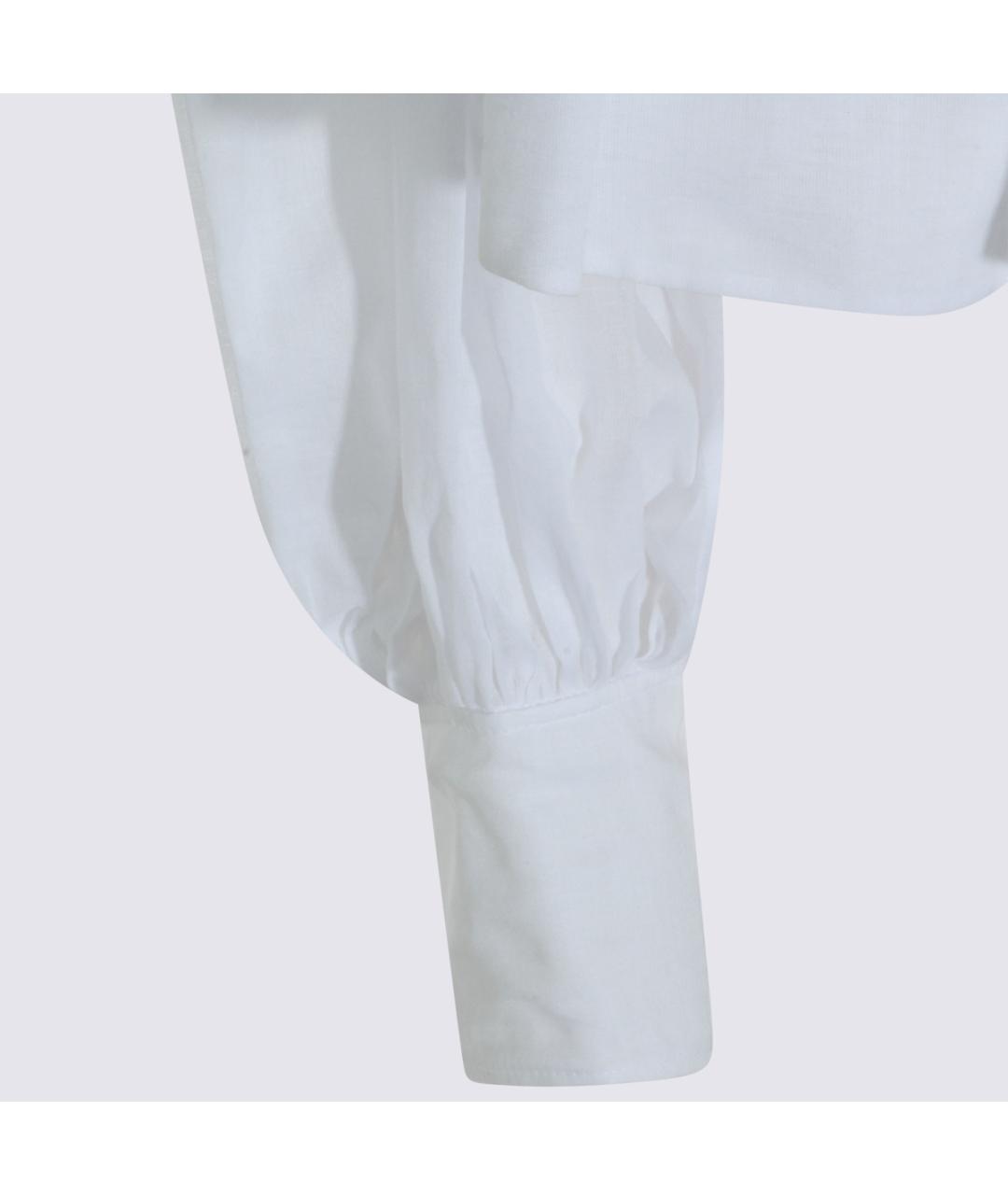 CHLOE Белая хлопковая блузы, фото 4