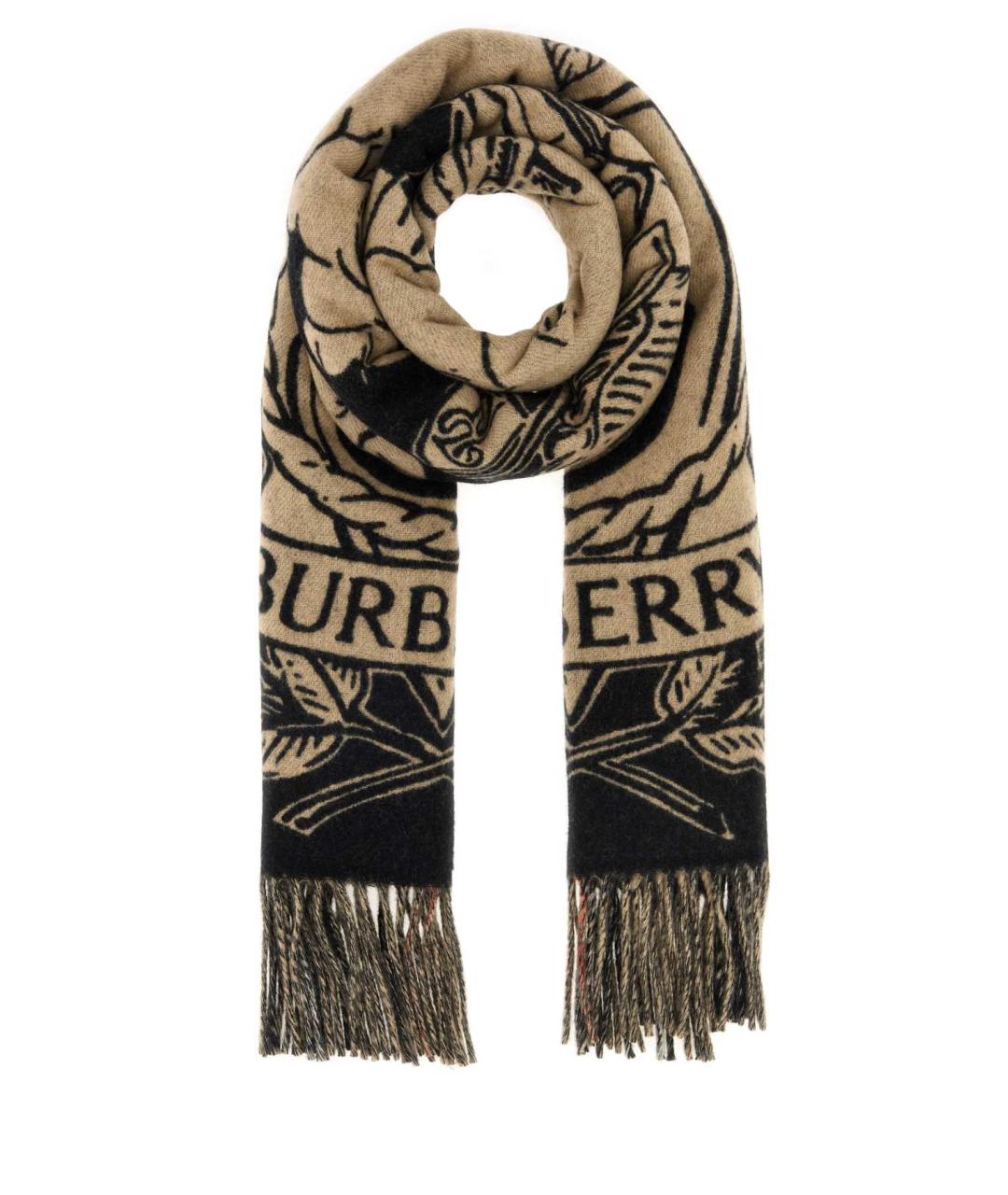 BURBERRY Мульти кашемировый шарф, фото 1