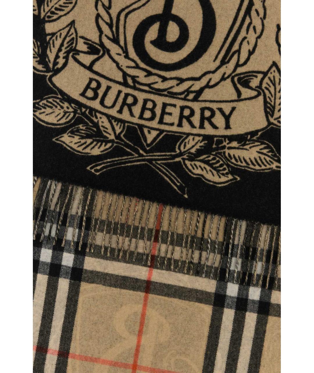 BURBERRY Мульти кашемировый шарф, фото 2