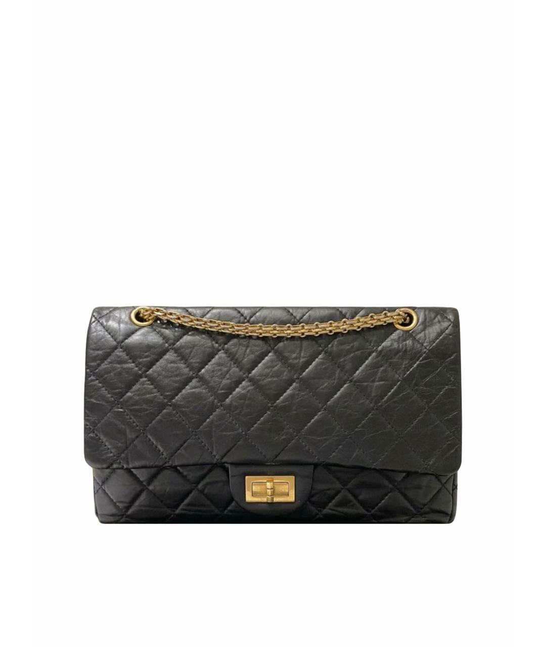 CHANEL Черная кожаная сумка через плечо, фото 1