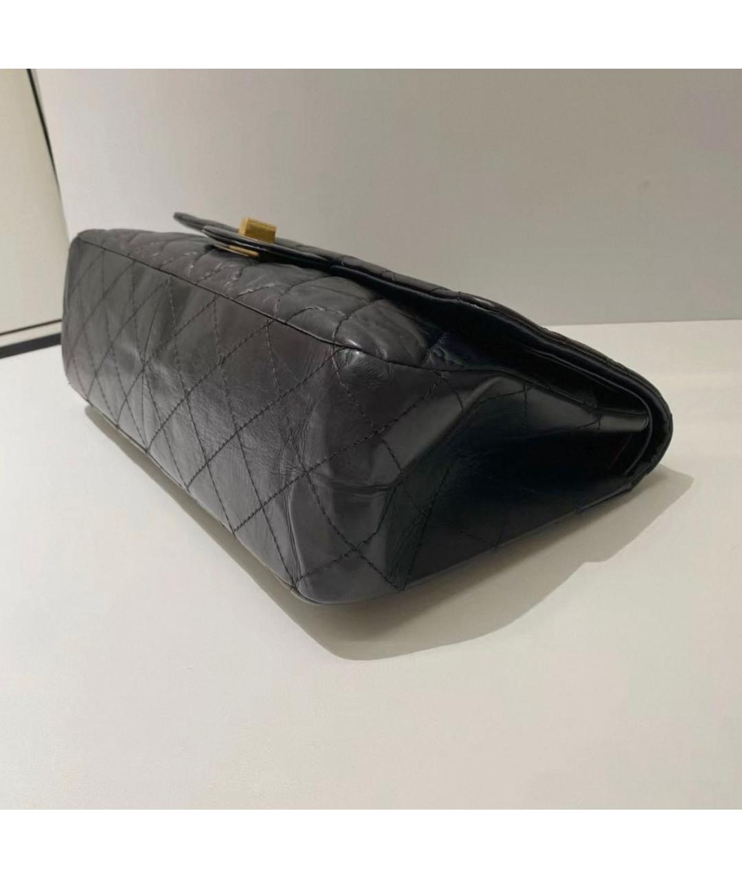 CHANEL Черная кожаная сумка через плечо, фото 4