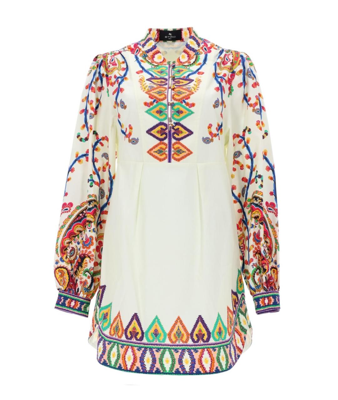 ETRO Мульти хлопковое повседневное платье, фото 1