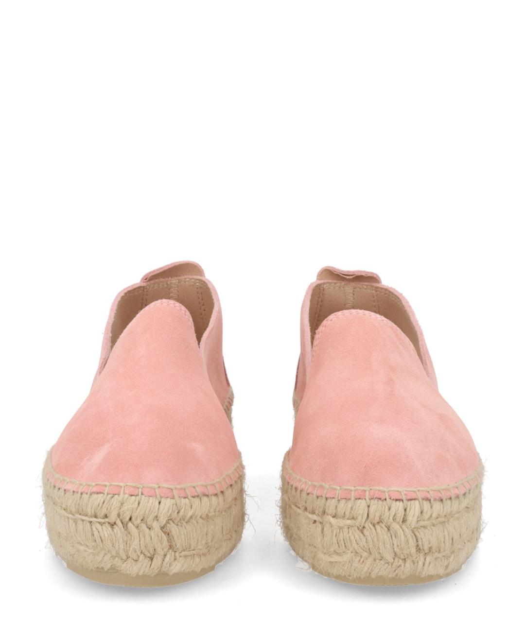 MANEBI Розовые замшевые эспадрильи, фото 3