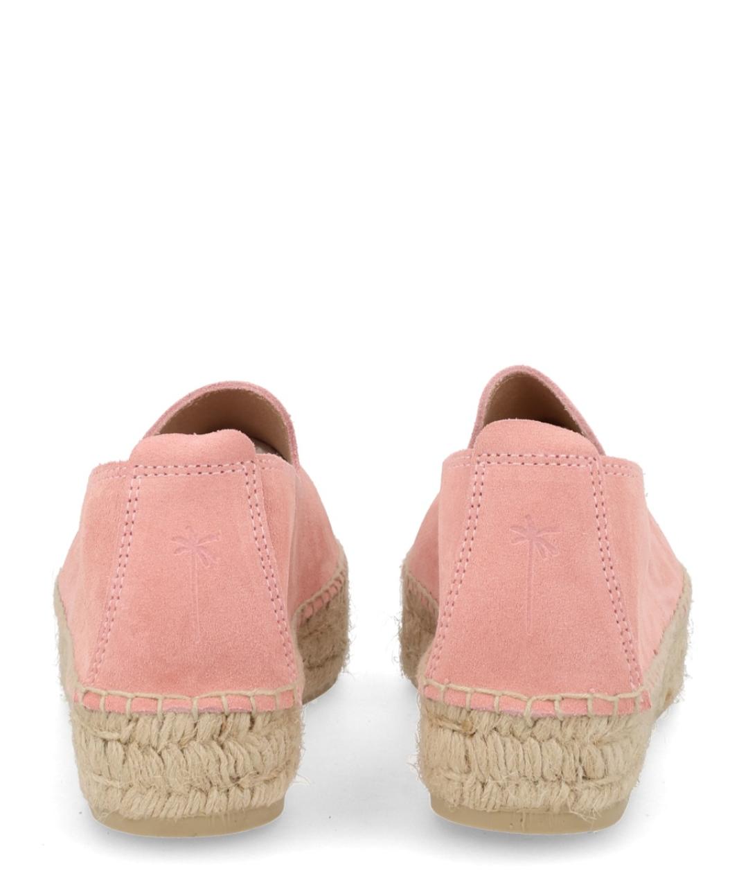 MANEBI Розовые замшевые эспадрильи, фото 4