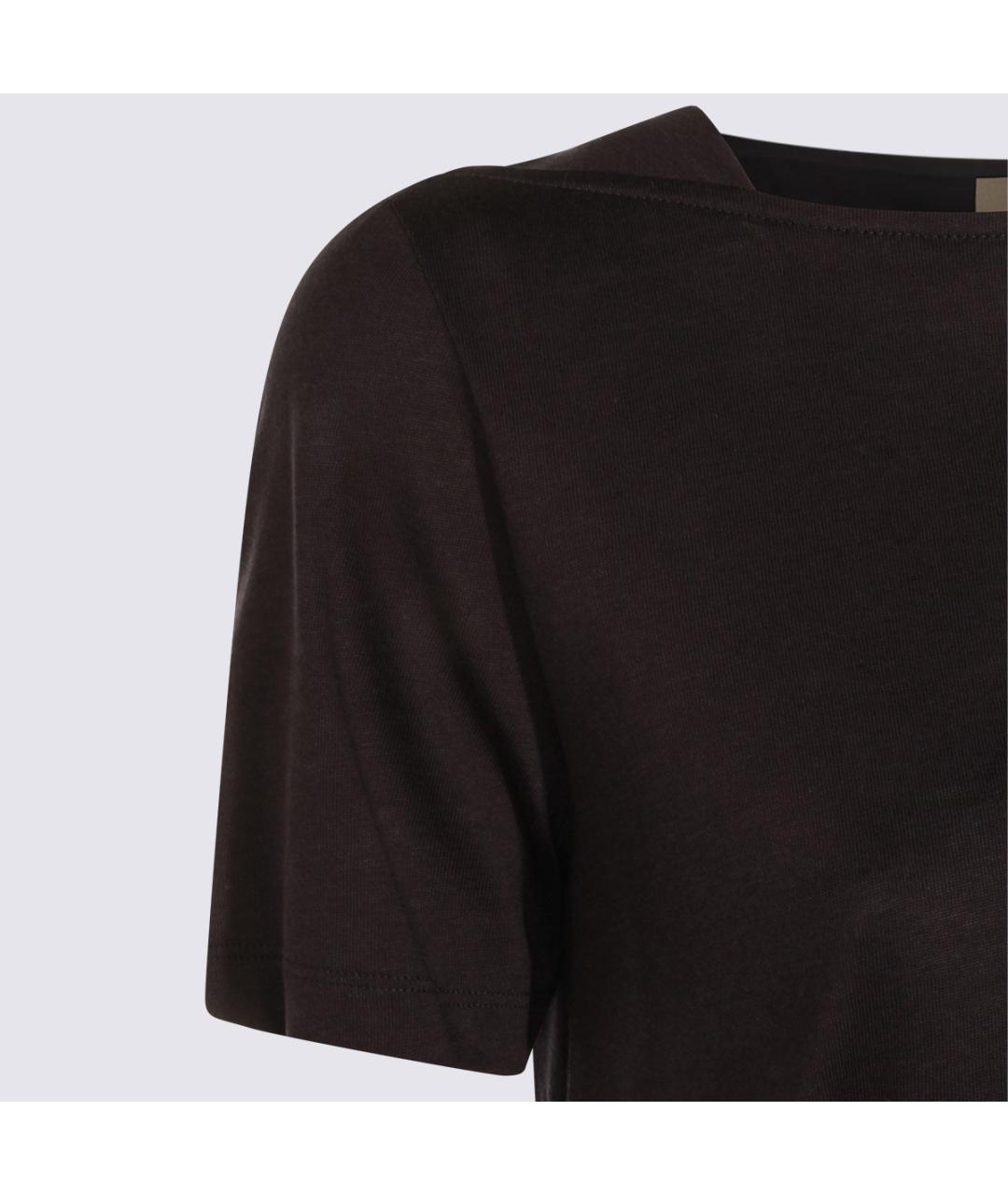 HERNO Темно-синее хлопковое повседневное платье, фото 4