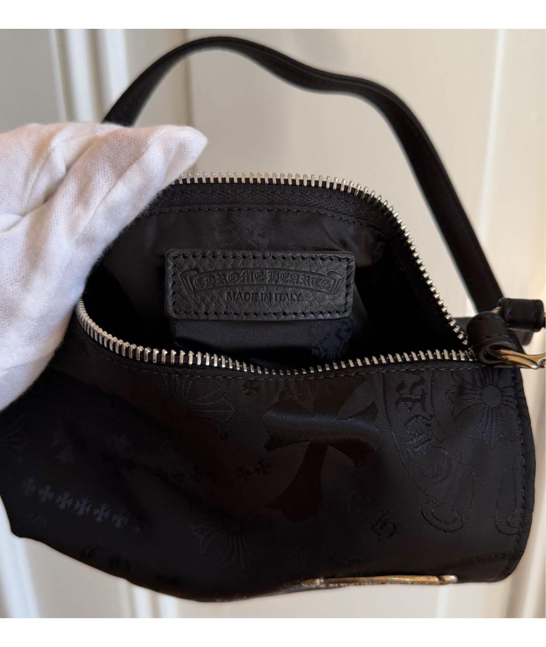 CHROME HEARTS Черная сумка через плечо, фото 4