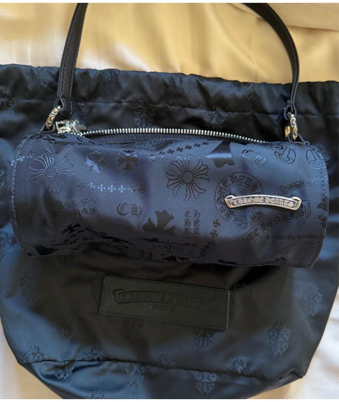 CHROME HEARTS Черная сумка через плечо, фото 6