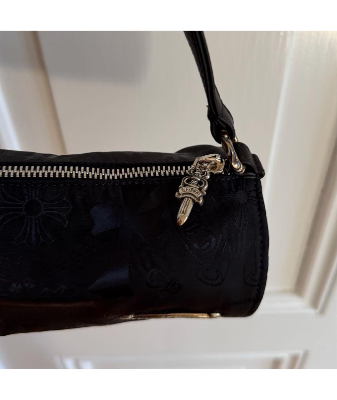 CHROME HEARTS Черная сумка через плечо, фото 3