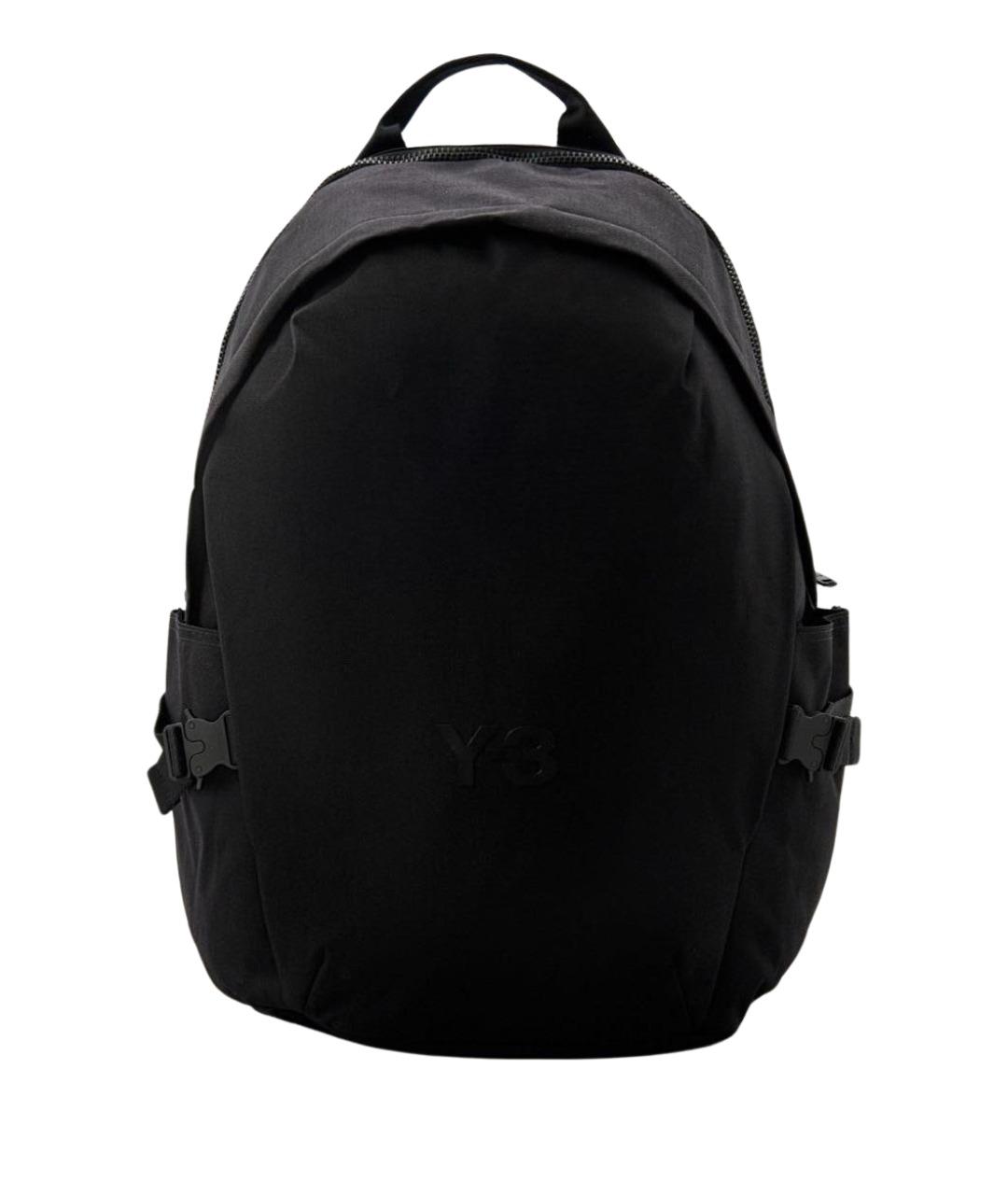 Y-3 Черный тканевый рюкзак, фото 1