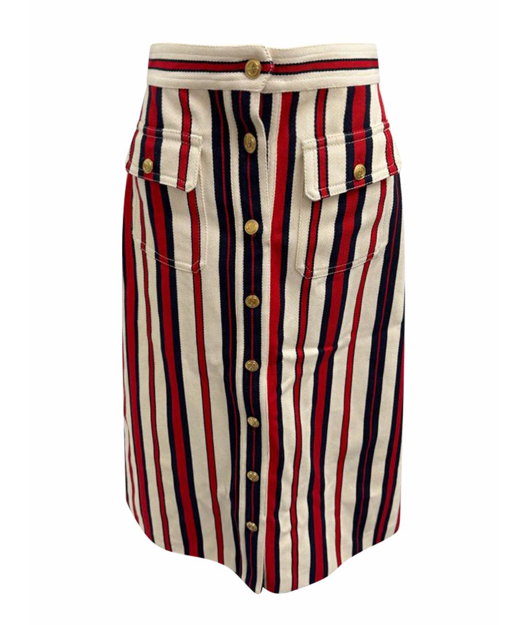 GUCCI Мульти деним юбка макси, фото 1