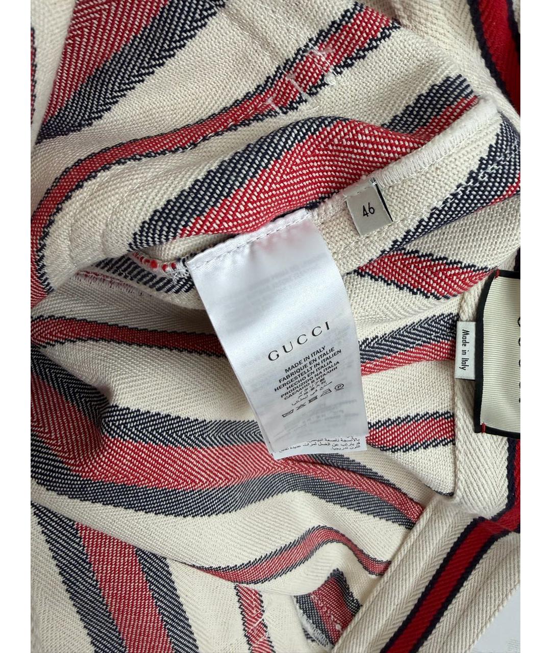 GUCCI Мульти деним юбка макси, фото 3