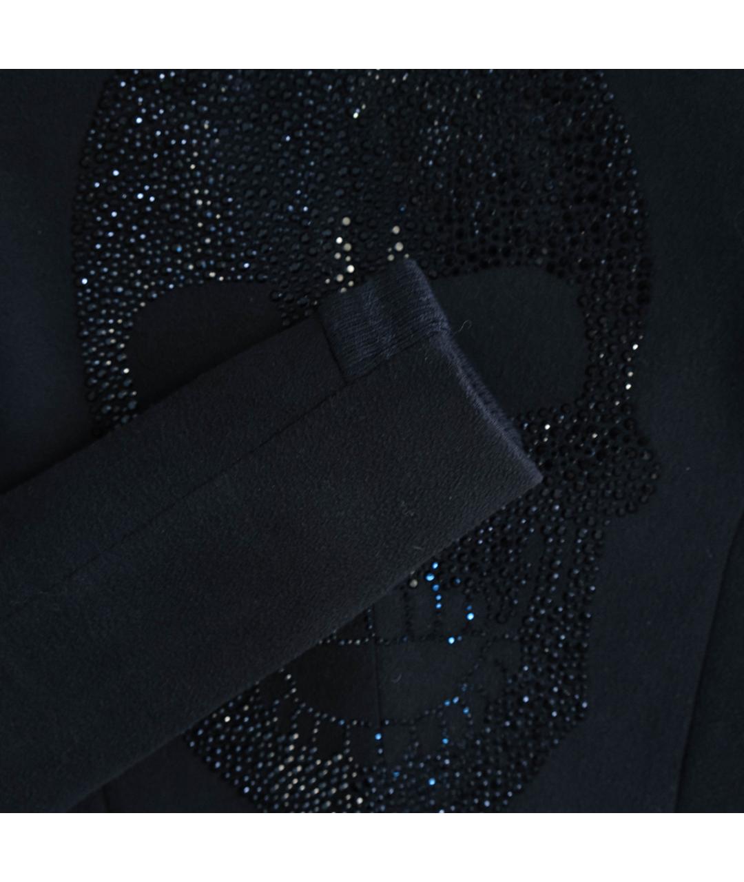 PHILIPP PLEIN Черная шерстяная куртка, фото 5