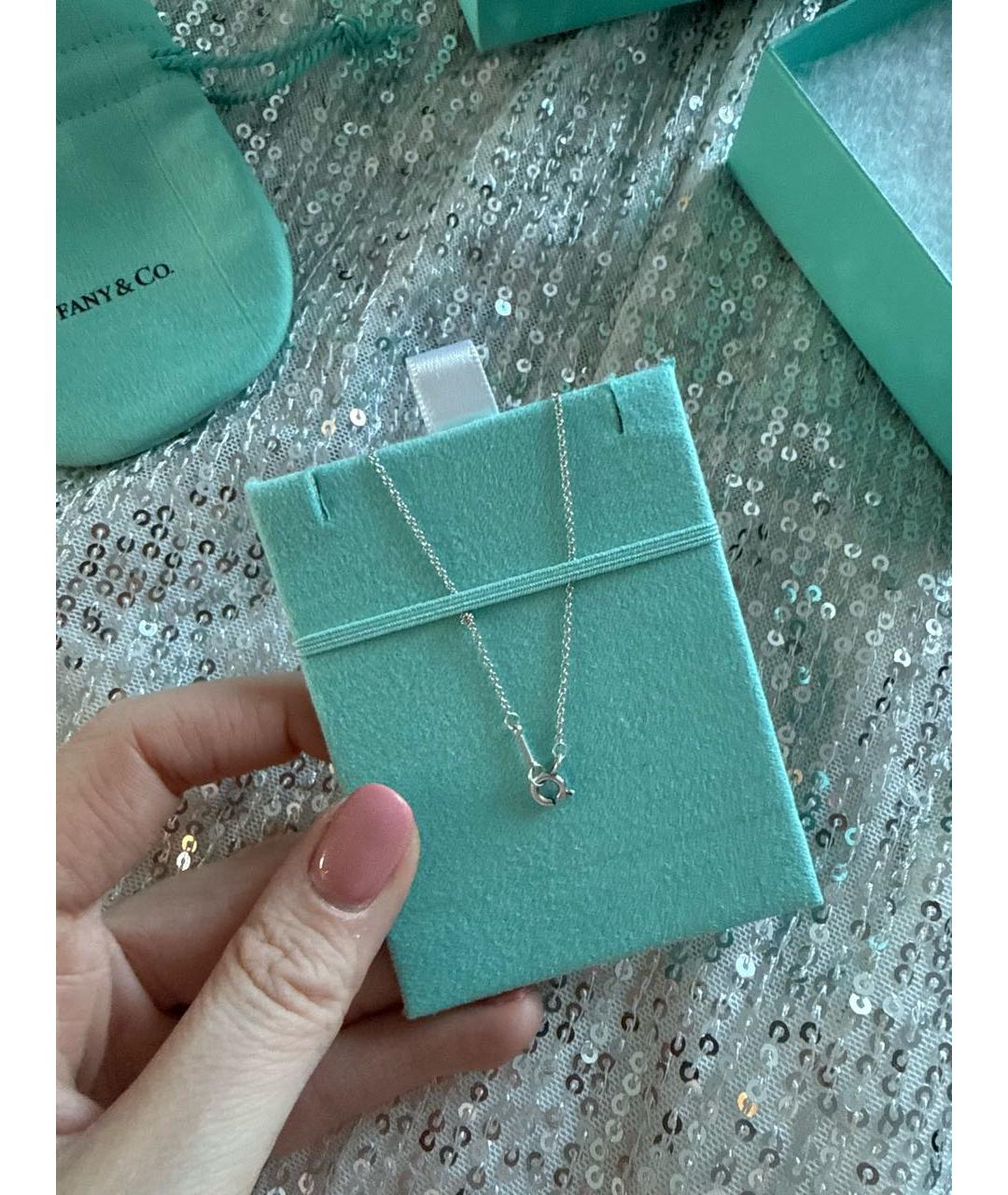 TIFFANY&CO Серебряная серебряная цепочка, фото 5