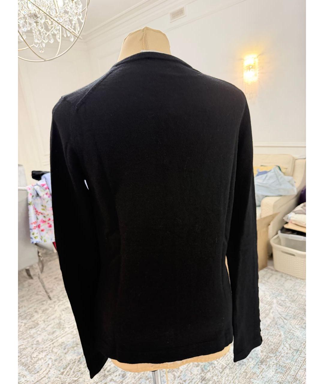 JIL SANDER Черный джемпер / свитер, фото 2