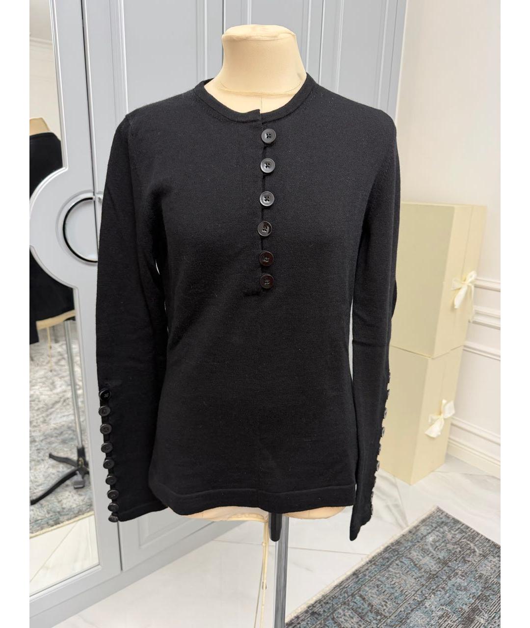 JIL SANDER Черный джемпер / свитер, фото 4