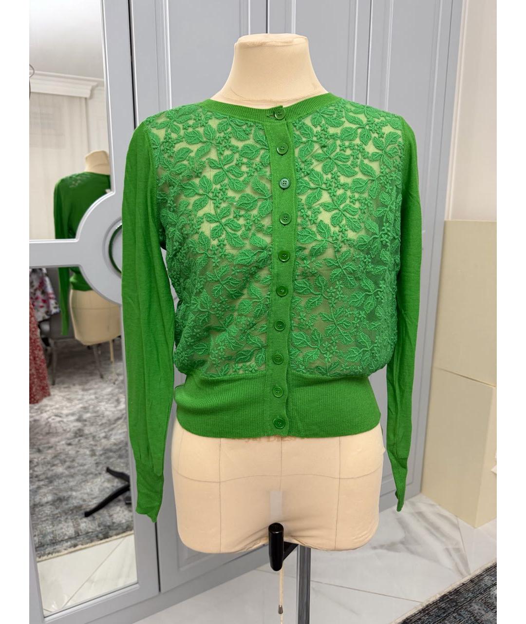 SONIA RYKIEL Зеленый кардиган, фото 4