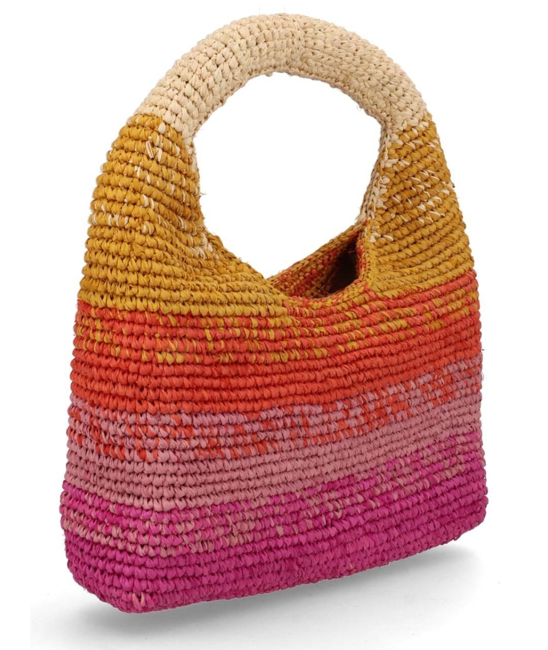 MANEBI Мульти пелетеная сумка с короткими ручками, фото 3