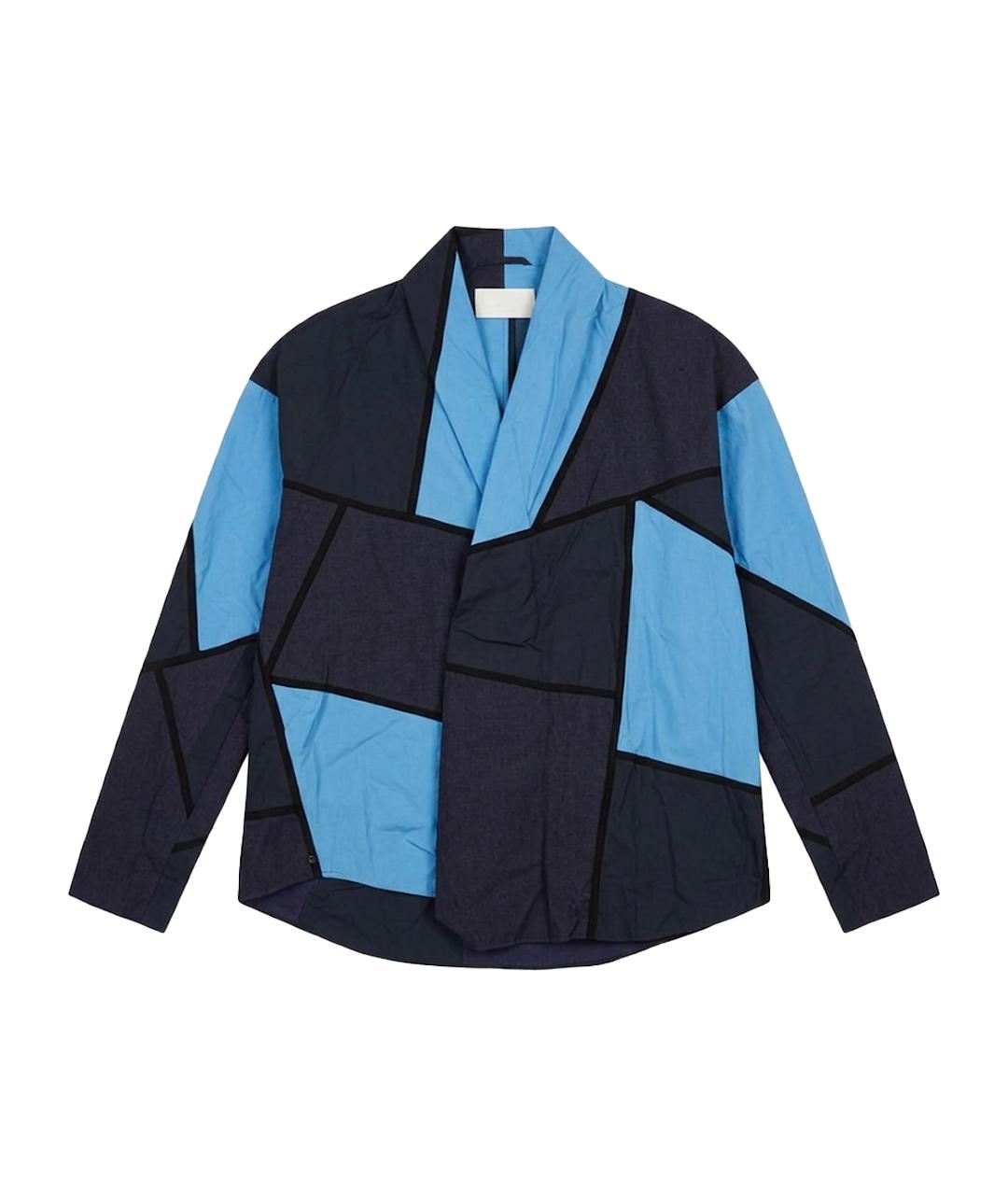 CHLOE Темно-синий хлопковый костюм с юбками, фото 7